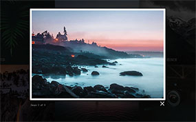 jQuery全屏点击图片弹出查看器